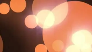 orange particles close