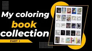 Mi colección libros de colorear adultos - My collection of coloring books 2022 (En Español)-Parte 1