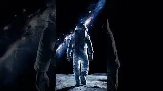 Astronaut walking ai #astronaut #ai
