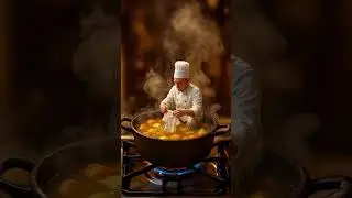 AI-generated video | Chef&rsquo;s Fantasy 🍽 #chef #food #fantasy #creative #ai #aiart #youtubeshorts