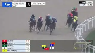 Gulfstream Park January 22, 2026 Race 3