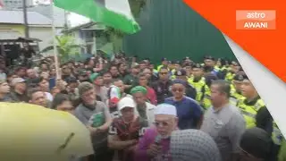 Ketua Polis Dang Wangi cedera, muka berlumuran darah