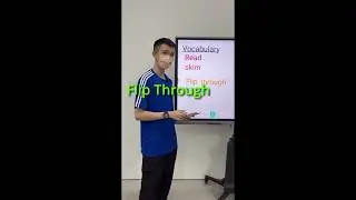 Skim, Read, or Flip Through? | KSSR KSSM IGCSE English | Pusat Tuisyen Seri Mekar