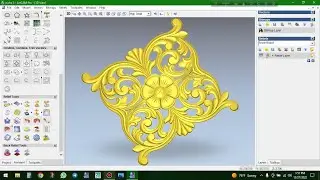 Dijain 3D door creating by artcam 2010 । ৩ডি দরজার ডিজাইন  তৈরি । রিলিফ  ফাইল । artmehedisardar