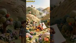 Mystical Morning Camp ⛺✨ | Miniature Mountain Family Story