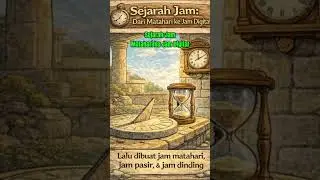 Sejarah Jam Matahari ke Jam Digital #shorts #shortvideo #shortsfeed #sejarah