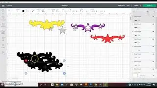 Slicing the Star Scroll from Arkisha Lewis Graphics Website.