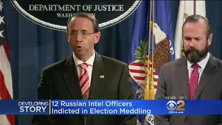 12 Russian Intel Officers Indicted In Election Meddling