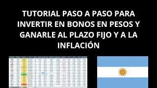C&Oacute;MO INVERTIR EN BONOS EN PESOS DE ARGENTINA | TUTORIAL COMPLETO PASO A PASO