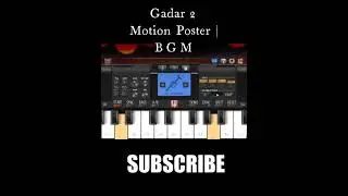Gadar 2 BGM | Motion Poster | Mass BGM Guru | Sunny Deol | Ameesha Patel | #Shorts #ytshort
