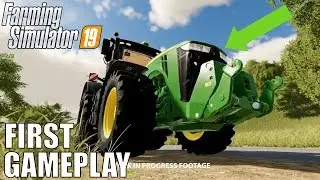 FARMING SIMULATOR 19 | FIRST GAMEPLAY | FIRST VIEW