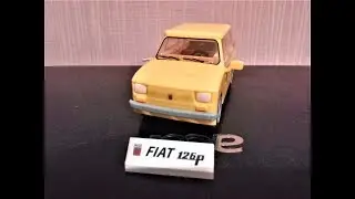 Fiat 126p - Wielka Kolekcja Cobi - Legendarne auta PRL-u nr 2