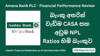Amana Bank (ABL.N) 2024 Year Financial Performance | 2024 Q4 Report Analysis | CSE Reports Hub