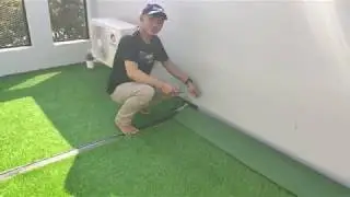 Cara Menyambung Rumput Sintetis