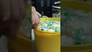 jelly pandan with sago #jelly #pandan #sago