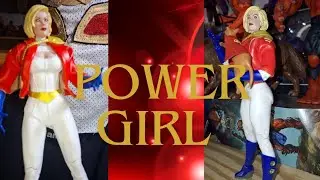 Mcfarlane dc multiverse power girl action figures review