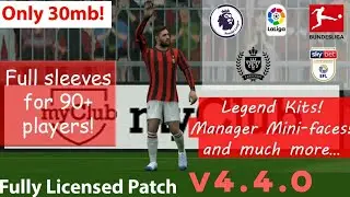 [09/04/20] Platinum Patch PES Mobile | Licensed Teams,Official Kits & Logos|Premier League, La Liga