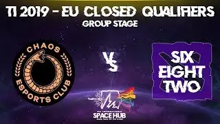 Chaos EC vs 682 - TI9 EU Regional Qualifiers: Group Stage
