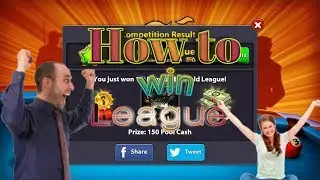 8 Ball Pool League Trick 2017 - FREE 150 cash Trick (100% Works)