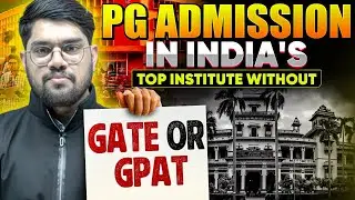 PG Admission in Top Indian Institutes WITHOUT GATE or GPAT! 🔥 | No Entrance Exam Needed!