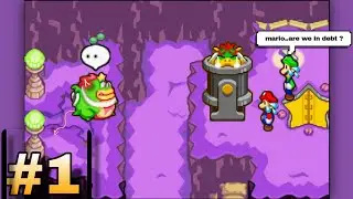 #1 Mario & Luigi Superstar Saga Plus 1.5 Difficulty Prologue & In Debt At Stardust Fields