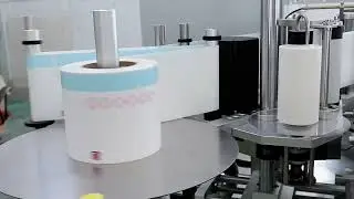 Chemical container labels applicator system