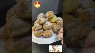 Petits choux fourr&eacute;s &agrave; la cr&egrave;me p&acirc;tissi&egrave;re caf&eacute; choco, une turie😋😋😋