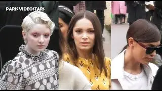 Lola Le Lann, Lachlan Watson, Irina Shayk, Zoey Deutch @ Paris 1 march 2020 / Valentino Fashion Week