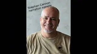 Stephan Cannon narration sample for Traitor Knight audition