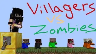 Minecraft Comes Alive Village VS Zombie Outbreak #2