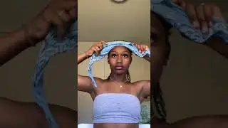 a cute summer hair style to try on your natural hair 😩🥰