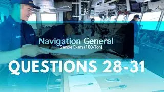 Navigation General Sample Exam (Questions 28 to 31)