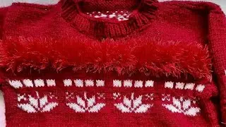 Two colours graph design। graph design for sweater। knitting pattern in hindi