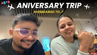 Ahmedabad to…? ✈️😍 | Anniversary Trip | Jatakshi Vlogs | Gujju Vlog | Amdavadiman