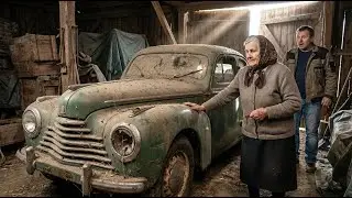 76 Years Abandoned: 1950 &Scaron;koda 1102 Tudor Barn Find Restoration