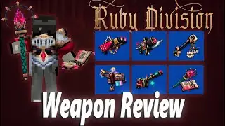 Ruby Division Weapon Review | Pixel Gun 3D