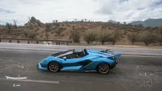Lamborghini sian top speed in forza horizon 5 💥💥💥 #forzahorizon5 