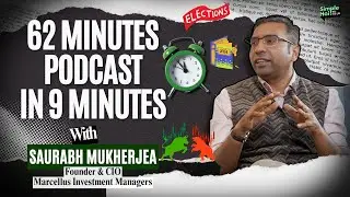 India's Middle Class in CRISIS! How AI Will Change Things | 62 to 9 Minutes With Saurabh Mukherjea