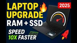 &ldquo;Laptop Upgrade 🔥 RAM + SSD മാറ്റിയാൽ Speed 10X Faster 🚀 | 2025 Guide&rdquo;