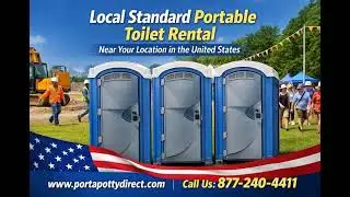 Local Standard Portable Toilet Rental Near Your Location in the United States