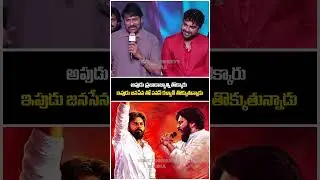 Chiranjeevi Comments On Janasena Party | Prajarayam | #Laila Pre Release Event |  Wise Monkeys Media