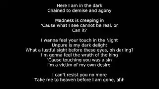 Battle Beast - Touch In The Night (guskovd's karaoke version)
