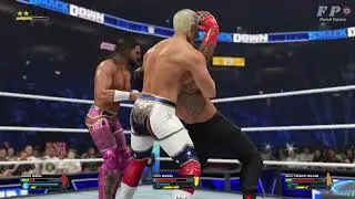 WWE 2K24 Triple Threat  Full Match Gameplay PS5