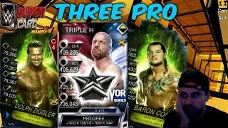 WWE SUPERCARD!THREE PRO Titan+Monster SEASON 4|На Русском|