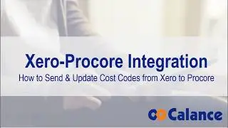 How to Send & Update Cost Codes from Xero to Procore