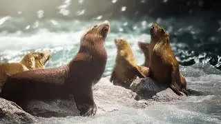 Впечатляющие данные о морских львах в животном мире