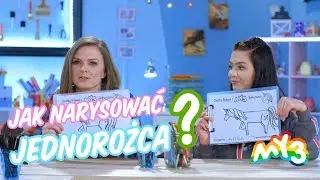 Jak narysować jednorożca (Rysuj z nami) My3 - TV dla Dzieci