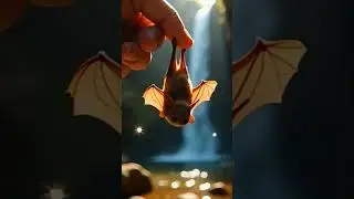 miniature baby bat #faryou #cute #viralvideo #animals #support #bat #like #share