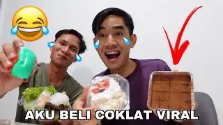 AKU BELI COKLAT VIRAL 😂 MAKAN TENGAH MALAM 😈