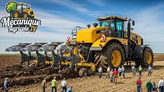 Comment les agriculteurs labourent 120 ha en 1 jour | TECHNOLOGIE AGRICOLE DE PR&Eacute;CISION PARFAITE